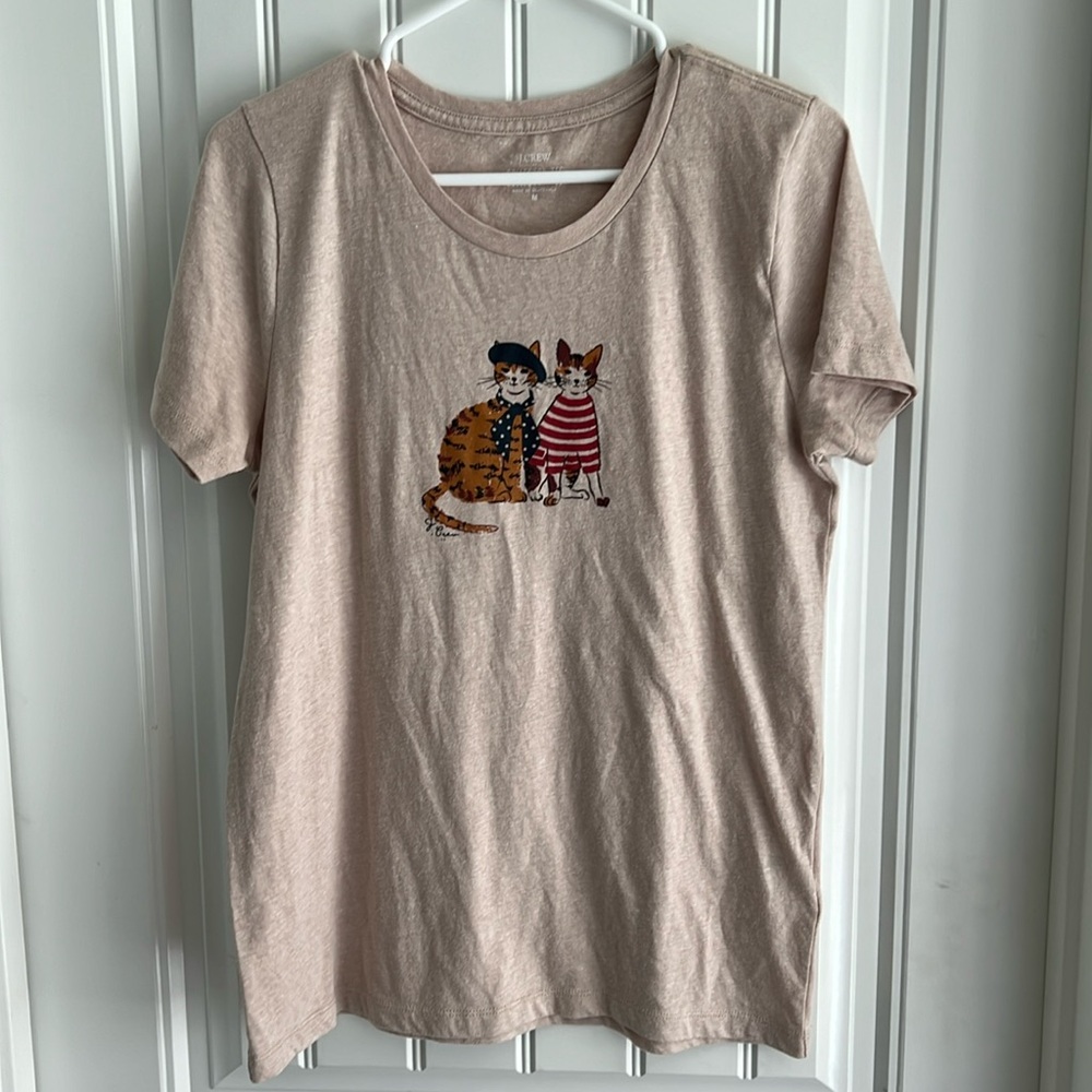 JCrew Collector Tee, size medium but fits like a large IMO